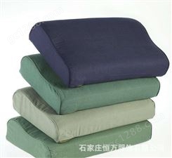 恒万服饰厂家 应急救灾 军绿色硬质棉枕头 生产，工厂批发